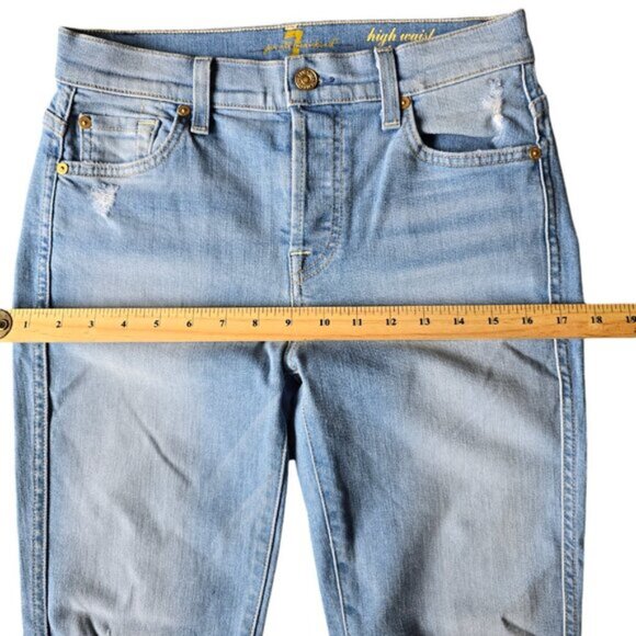 7 for all  Mankind High waist Vintage Bootcut. Size 25 - Picture 7 of 8